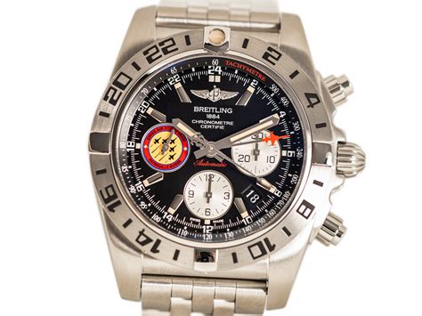 breitling chronomat 44 gmt ab04203j bd29-377a youtube|Breitling Chronomat 44 GMT Black Dial Men's Watch .